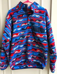 RARE patagonia Synchilla fleece pullover jacket